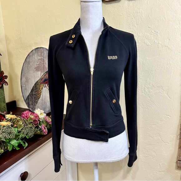 Bebe Sport Biker Jacket - Picture 1 of 8